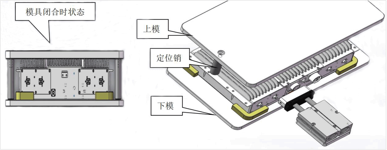 通讯基站防水检测模具以及工装